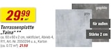 Terrassenplatte „Taina“ im Angebot bei toom Baumarkt in Leverkusen Terrassenplatte „Taina“ Angebote bei toom Baumarkt Leverkusen für 21,59 €