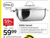 Servierpfanne „Elegance“ von Rösle im aktuellen XXXLutz Möbelhäuser Prospekt für 59,99 €