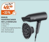 HAARTROCKNER HD 4.2 BRHD425E Angebote von BRAUN bei Müller Neustadt für 49,99 €