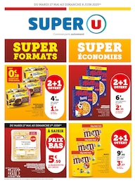 Catalogue Super U à Tesson, avec 16 pages Prospectus Super U à Tesson, "Super U", 16 pages, 27/05/2025 - 08/06/2025