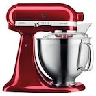 Darty Liévin - Promo Robot pâtissier Kitchenaid ARTISAN PREMIUM 5KSM185PSECA Rouge Pomme d'amour Promo Robot pâtissier Kitchenaid ARTISAN PREMIUM 5KSM185PSECA Rouge Pomme d'amour à 499,00 € dans le catalogue Darty à Liévin