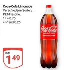 Coca-Cola im Angebot bei GLOBUS in Zwickau Coca-Cola Angebote bei GLOBUS Zwickau für 1,49 €