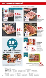 Offre Steak dans le catalogue Super U du moment à la page 34