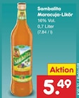 Maracuja-Likör von Sambalita für 5,49 € bei Netto Marken-Discount im Angebot Maracuja-Likör von Sambalita im aktuellen Netto Marken-Discount Prospekt