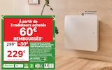 Radiateur électrique connecté à inertie sèche 1000 w kortala - SAUTER dans le catalogue LEROY MERLIN