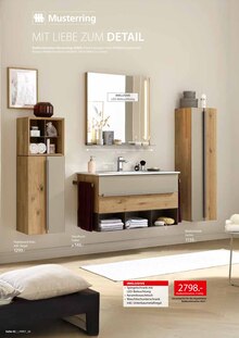 Badmöbel im Zurbrüggen Prospekt "zurbrüggen - IHR EINRICHTUNGSHAUS DER EXTRAKLASSE" mit 44 Seiten (Münster)