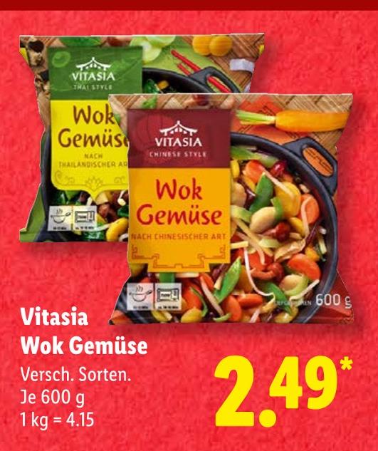 Wok Gemüse Nach Chinesischer Art