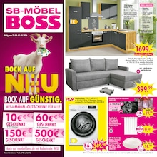 Der aktuelle SB Möbel Boss Prospekt BOCK AUF NEU - BOCK AUF GÜNSTIG!