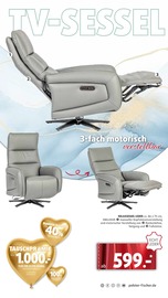 Aktueller Polstermöbel Fischer Prospekt mit Fernsehsessel, "Spektakuläre Neueröffnung", Seite 11