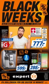 expert Elektromärkte Prospekt der aktuellen Woche mit 10 Seiten, gültig von 21.11.2025 bis 27.11.2025, in Buchloe und Umgebung Aktueller expert Elektromärkte Prospekt in Buchloe und Umgebung, "Top Angebote" mit 10 Seiten, 21.11.2025 - 27.11.2025