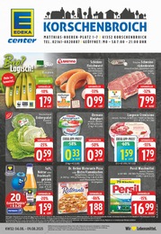 Discounter Prospekt von E center Korschenbroich E center Prospekt: "Aktuelle Angebote", 28 Seiten, 04.08.2025 - 09.08.2025