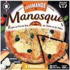 PIZZA SURGELÉE LA GOURMANDE 3 FROMAGES - LA PIZZA DE MANOSQUE en promo chez Intermarché Antibes à 3,49 €