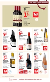 Promos Vin dans le catalogue "FOIRE AUX VINS D'AUTOMNE" de Auchan Hypermarché Vin en promo dans le catalogue Auchan Hypermarché à la page 3