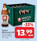 Münchner Hell bei nah&frisch im  Prospekt für 13,99 €