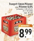 Pilsener oder Pilsener 0,0% bei E center im Wesseling Prospekt für 8,99 €