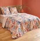 Promo Parure housse de couette + 2 taies d'oreillers 63x63cm à 7,45 € dans le catalogue Super U à Albert