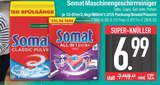 Maschinengeschirrreiniger Tabs im EDEKA Prospekt Maschinengeschirrreiniger Tabs von Somat im aktuellen EDEKA Prospekt für 6,99 €