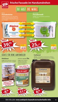 Farbe im Sonderpreis Baumarkt Prospekt "... da, wo waaahnsinnig REDUZIERT wird!" mit 17 Seiten (Göttingen)