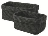 Aufbewahrungskorb-Set im Lidl Prospekt Aufbewahrungskorb-Set von Livarno Home im aktuellen Lidl Prospekt für 9,99 €