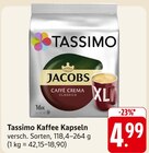 Kaffee Kapseln Angebote von Tassimo bei E center Filderstadt für 4,99 €
