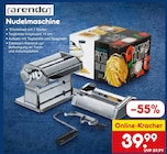 Nudelmaschine von arendo für 39,99 € bei Netto Marken-Discount im Angebot Nudelmaschine von arendo im aktuellen Netto Marken-Discount Prospekt