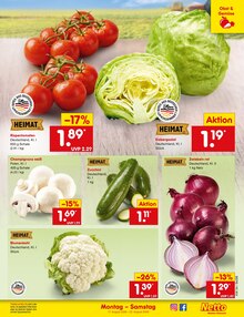 Blumenkohl im Netto Marken-Discount Prospekt "Aktuelle Angebote" mit 71 Seiten (Essen)