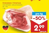 Hintereisbein / Hinterhaxe im Angebot bei Netto Marken-Discount in Meerbusch Hintereisbein / Hinterhaxe Angebote bei Netto Marken-Discount Meerbusch für 2,99 €