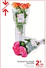 Bouquet de 7 roses - PRIX MINI en promo chez Hyper U Périgueux à 2,59 €