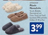 Plüsch-Hausschuhe Angebote von UP2FASHION bei ALDI SÜD Pforzheim für 3,99 €