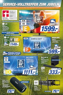 Fernseher im expert Prospekt "Top Angebote" mit 8 Seiten (Lüneburg)