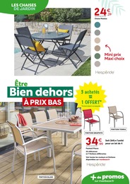 Offre Chaise De Jardin dans le catalogue Maxi Bazar du moment à la page 2