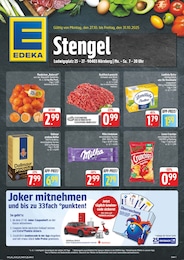 EDEKA Prospekt für Nürnberg mit 8 Seiten EDEKA Prospekt "Wir lieben Lebensmittel!" für Nürnberg, 8 Seiten, 27.10.2025 - 31.10.2025