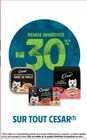 -30% de remise immédiate sur tout CESAR - CESAR en promo chez Intermarché Hyper -30% de remise immédiate sur tout CESAR - CESAR dans le catalogue Intermarché Hyper