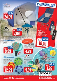Campingstuhl im Kaufhaus Stolz Prospekt "STOLZ. Das Kaufhaus im Norden." mit 26 Seiten (Kiel)
