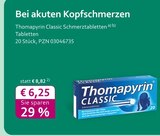 Thomapyrin Classic Schmerztabletten Angebot in Blumenthal Thomapyrin Classic Schmerztabletten im aktuellen Prospekt bei mea - meine apotheke in Blumenthal