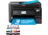 EcoTank ET-4850 - nachfüllbarer 4-in-1 Tintentankdrucker inkl. Tinte, ADF, Duplex, WiFi, Apple AirPrint Multifunktionsdrucker Angebote von EPSON bei MediaMarkt Saturn Germering für 389,99 €