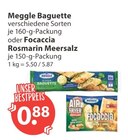 Fladenbrot im V-Markt Prospekt Baguette von Meggle im aktuellen V-Markt Prospekt für 0,88 €