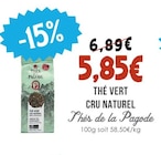 Thé Vert Cru Naturel - THÉS DE LA PAGODE à 5,85 € dans le catalogue Naturalia