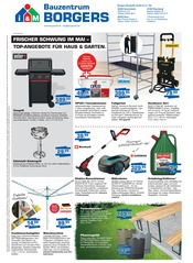 Aktueller Bauzentrum Borgers Prospekt mit Textilreinigung, "Aktuelle Angebote", Seite 8