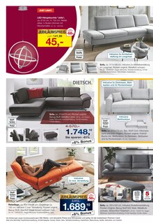 Couch im Möbel Inhofer Prospekt "95 JAHRE JUBILÄUM" mit 16 Seiten (Ulm)