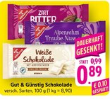 Aktuelles Zart Bitter Schokolade Angebot bei EDEKA in Mannheim ab 0,89 €
