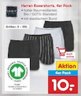 Herren Boxershorts, 4er Pack Angebote bei Netto Marken-Discount Gelsenkirchen für 10,00 €