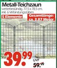 Metall-Teichzaun Angebote bei Wreesmann Cottbus für 39,99 €