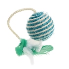 AniOne Jouet Balle en sisal avec plume 6 cm - AniOne en promo chez Maxi Zoo AniOne Jouet Balle en sisal avec plume 6 cm - AniOne dans le catalogue Maxi Zoo