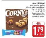 Aktuelle Süßigkeiten Angebote bei E center in Nürnberg Aktuelles Müsliriegel Packung Angebot bei E center in Nürnberg ab 1,79 €