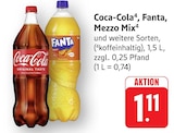 Coca-Cola Angebote von Coca-Cola bei EDEKA Mannheim für 1,11 €