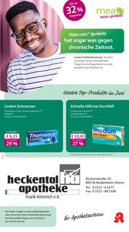 Aktueller mea - meine apotheke Prospekt "Unsere Juni-Angebote" für Heidenheim (Brenz) Aktueller mea - meine apotheke Prospekt für Heidenheim (Brenz) mit Seiten