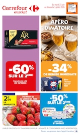 Promotion Bûche Pâtissière dans le prospectus Carrefour Market, valable du 23/06/2026 au 05/07/2026 Promo Bûche Pâtissière dans le catalogue Carrefour Market du moment à la page 1