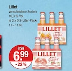verschiedene Sorten im V-Markt Prospekt verschiedene Sorten von Lillet im aktuellen V-Markt Prospekt für 6,99 €