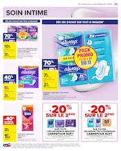 Promos Nana dans le catalogue "TOUTES EN BEAUTÉ" de Carrefour à la page 33
